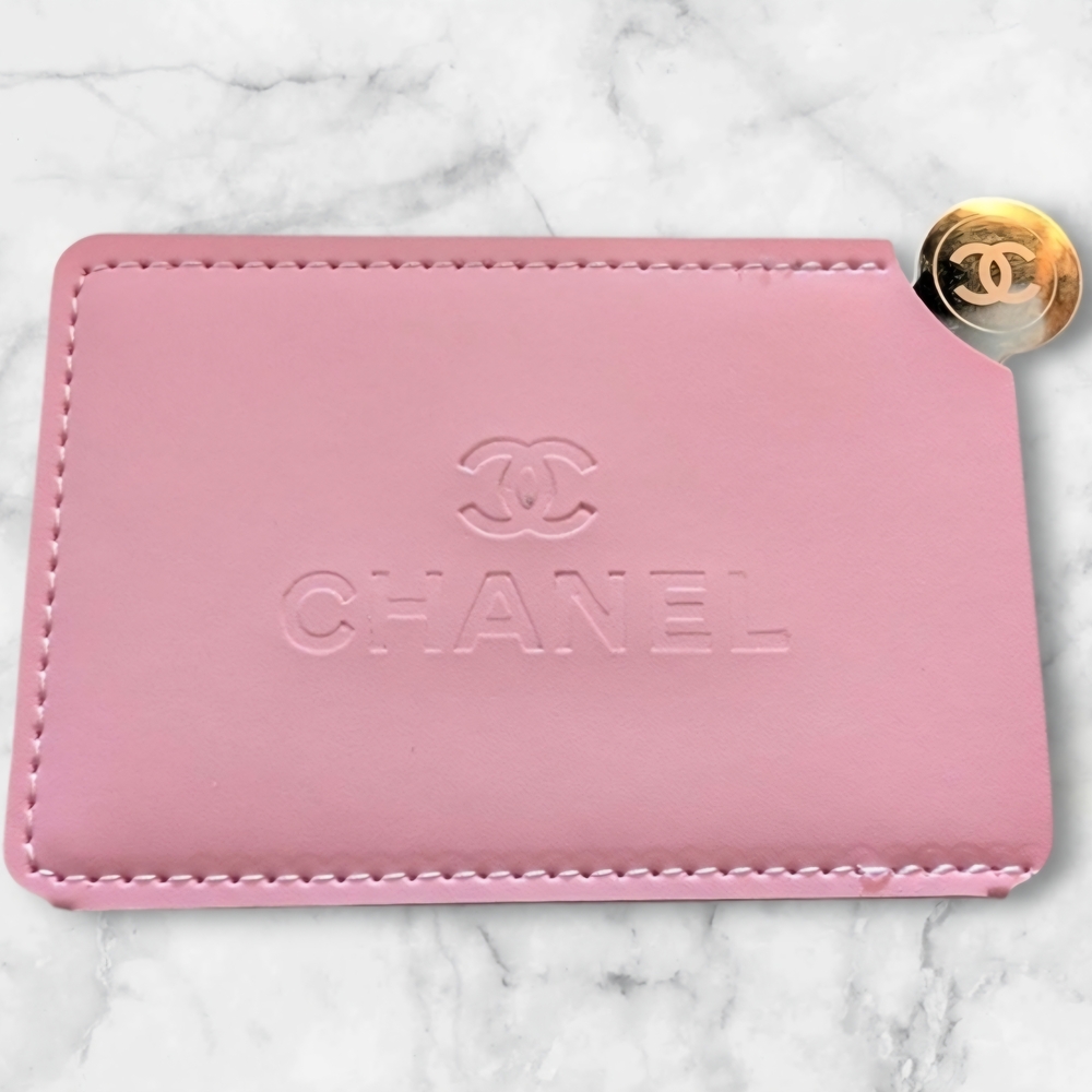 Pink Mirror Or Card Holder CHANEL - Picture 3 of 3